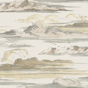 Cielo Multi AT57871 by Anna French Designer Wallpaper