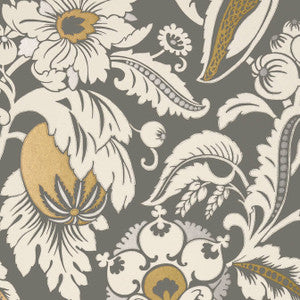 Mallorca Charcoal AT6114 by Anna French Designer Wallpaper