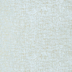 Tresco Metallic Gold on Aqua AT6118 by Anna French Designer Wallpaper