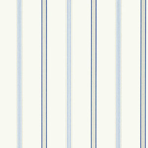 Dawson Stripe Blue and White AT6138 by Anna French Designer Wallpaper