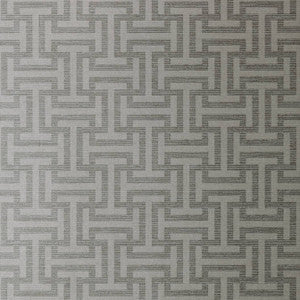 Rymann Metallic Silver AT6151 by Anna French Designer Wallpaper