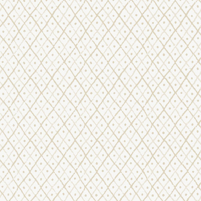 Mini Trellis Beige AT78752 by Anna French Wallpaper Anna French Wallpaper Mini Trellis Beige AT78752Wallpaper Palampore Non Woven Wallpaper U.S.A. </p><p>Repeat: V: 4.25 27 - Fabric Carolina -