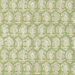 Gada Paisley Green AT78784 by Anna French Designer Wallpaper