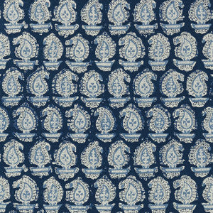 Gada Paisley Navy AT78787 by Anna French Designer Wallpaper