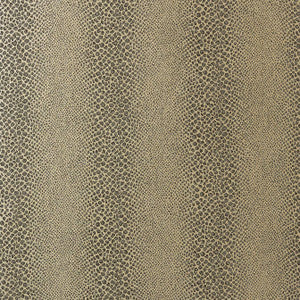 Mamba Grey on Metallic Silver AT7921 by Anna French Designer Wallpaper
