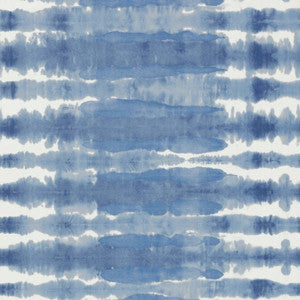 Margate Blue on White AT7942 by Anna French Designer Wallpaper