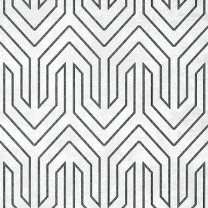 Colburn Chevron Black AT9615 by Anna French Designer Wallpaper