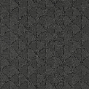 Seton Scallop Black AT9690 by Anna French Designer Wallpaper