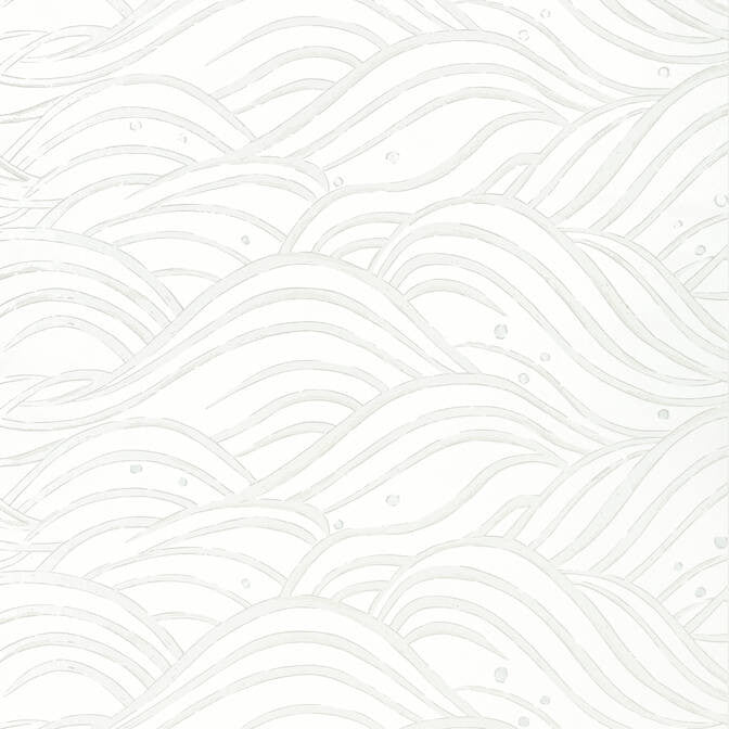 Waves Pearl AT9878 by Anna French Wallpaper Anna French Wallpaper Waves Pearl AT9878Wallpaper Nara Wallpaper UNITED STATES </p><p>Repeat: V: 12.75 27 - Fabric Carolina -
