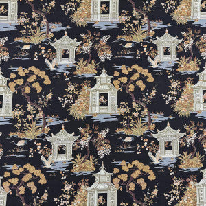 Ateri Midnight by Magnolia Designer Fabric