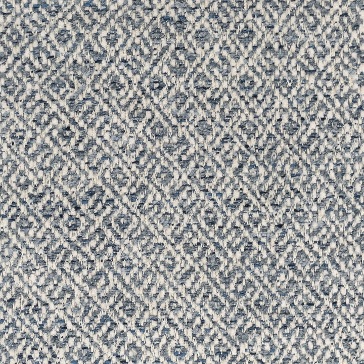 Atrium 1 Moonstone by Stout Designer Fabric LIVING IS EASY BREEZE/SKY 77%POL 14%SVI 7%COT 2%LIN INDIA MARTINDALE WEAR TEST (30 000 CIRCULAR RUBS) Horizontal: 3.500 and Vertical: 10.250 54 in - Swanky Fabrics -