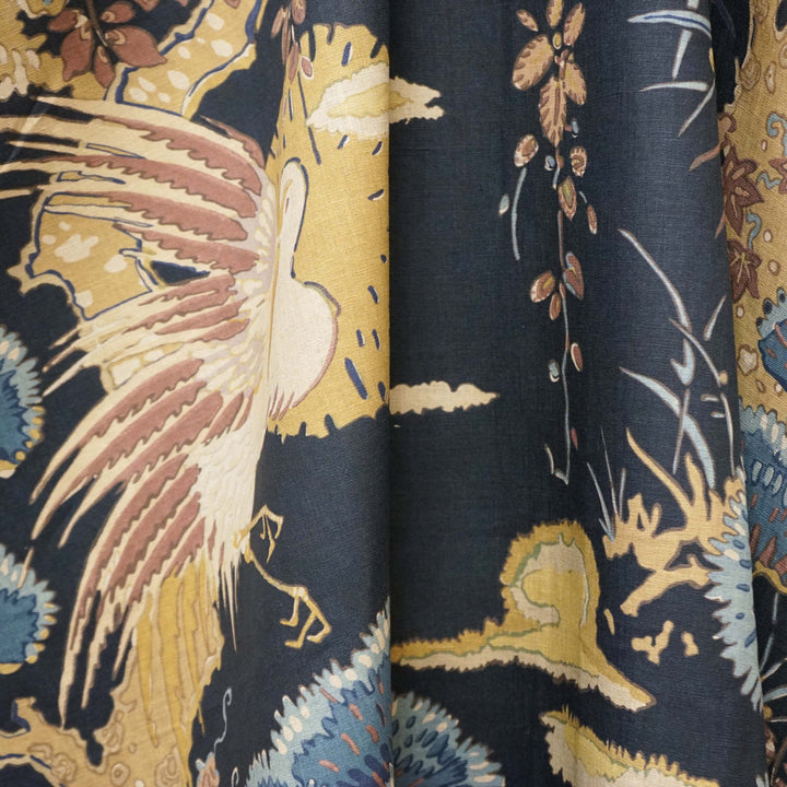 ATRIUM 69SJ102 by JF Designer Fabric JF Studio 100% Linen United Kingdom  Horizontal: 27 and Vertical: 47.5 56  - Swanky Fabrics -