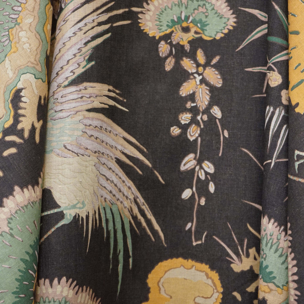 Atrium 98Sj102 by JF Designer Fabric JF Studio 100% Linen United Kingdom 12000 Horizontal: 27 and Vertical: 47.5 56 - Swanky Fabrics -