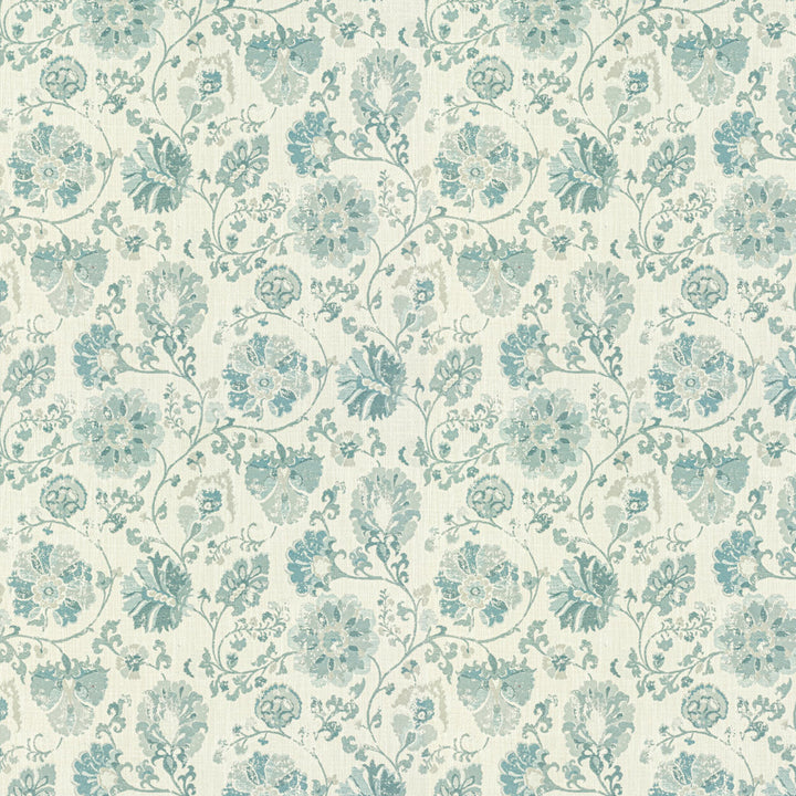 Attire 1 Caribbean by Stout Designer Fabric COMFORTABLE LIVING GLACIER/LAGOON 100%POL CHINA MARTINDALE WEAR TEST (50 000 CIRCULAR RUBS) Horizontal: 28.500 and Vertical: 28.000 57 in - Swanky Fabrics -