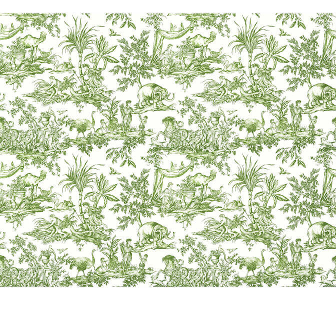 Antilles Toile Green ATWW15172 by Anna French Wallpaper Anna French Wallpaper Antilles Toile Green ATWW15172Wallpaper Antilles Non Woven Wallpaper UNITED STATES </p><p>Repeat: V: 45 54 - Fabric Carolina -