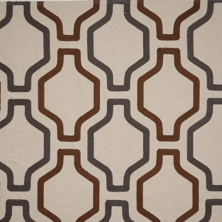 Amphora # 606 Carob by Maxwell Designer Fabric Color Theory-Vol.Viii Tigerseye 65% COTTON
35% ACRYLIC EMB.-100% ACRYLIC INDIA V-7.5" H-7.5" 54"EMB.52" - Swanky Fabrics -