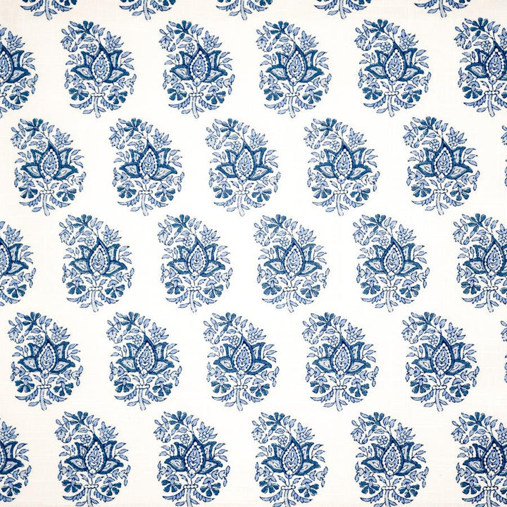 Arjan # 128 Tile by Maxwell Designer Fabric Color Theory-Vol. Ix Pacific 100% COTTON SPAIN V-6.5" H-3" 55" - Swanky Fabrics -
