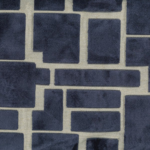 Radiate 308 Navy by ABBEYSHEA Designer Fabric