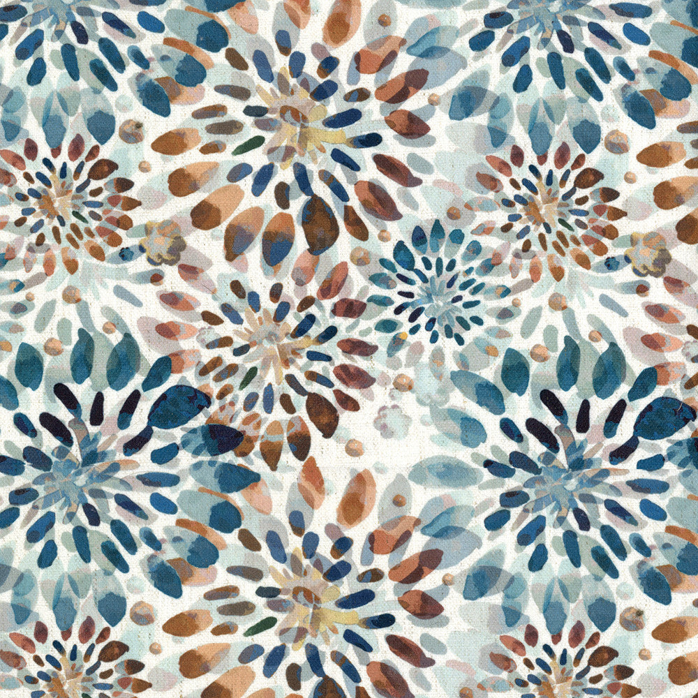 Aureole 74 Sedona by ABBEYSHEA Designer Fabric 92% Polyester
8% Linen CN 30,000 Double Rubs (Wyzenbeek) </p><p>Repeat: Horizontal: 9.8 in. (24.9 cm) up the roll and Vertical: 9.8 in. (24.9 cm) across the roll 57 in. (145 cm) - Swanky Fabrics -
