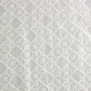 Broderies Villers Sheer Ivory AU25800003 by Old World Weavers Designer Fabric