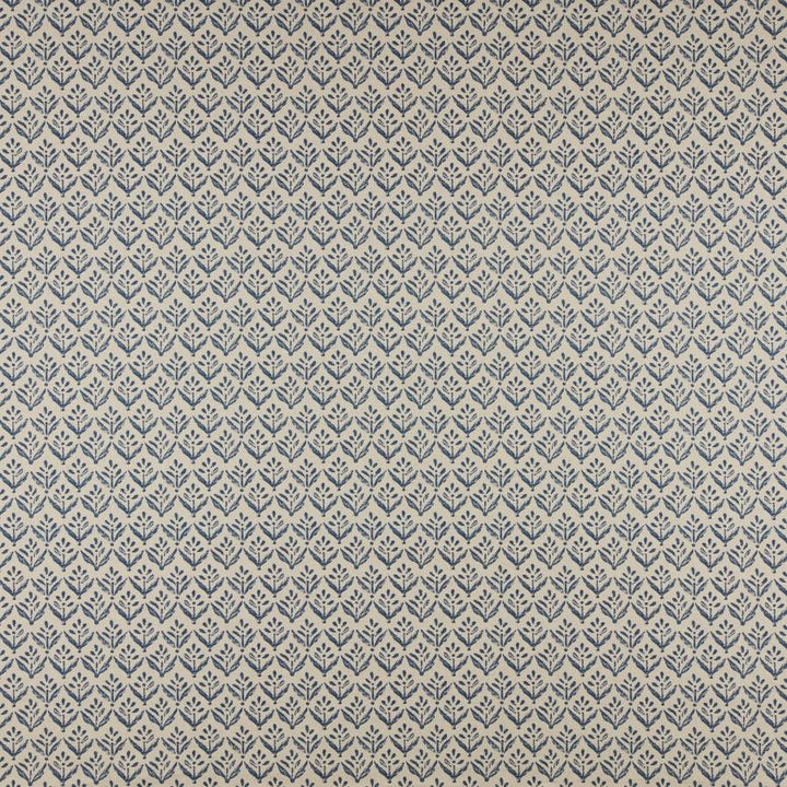 Aster # 555 Navy by Maxwell Designer Fabric Print Gallery Iii 85% COTTON
15% LINEN SPAIN V-2.9" H-3.5" 55" - Swanky Fabrics -