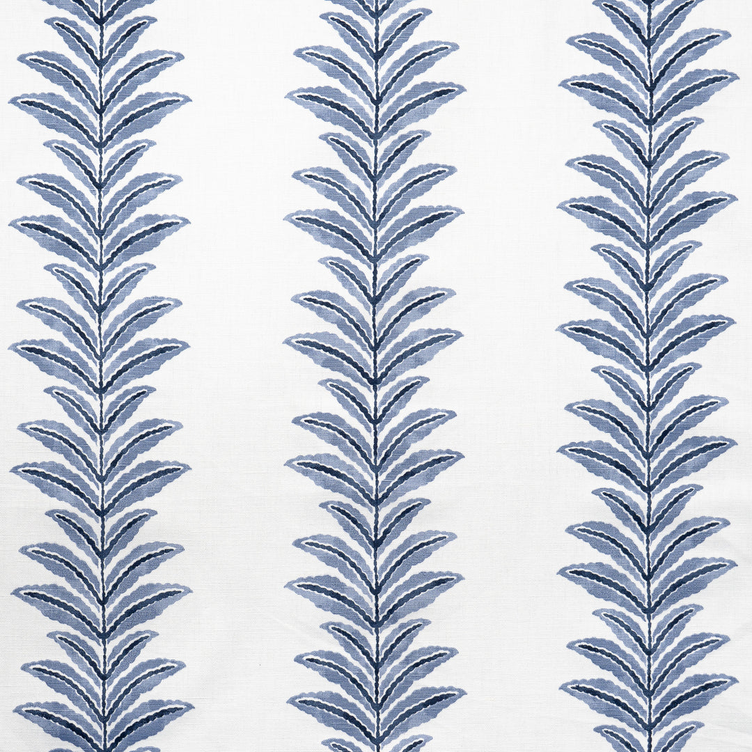 Alder # 529 Bluebell by Maxwell Designer Fabric Color Theory-Vol. X Twilight 59% COTTON 41% LINEN INDIA V-3" H-6.5" 54" - Swanky Fabrics -