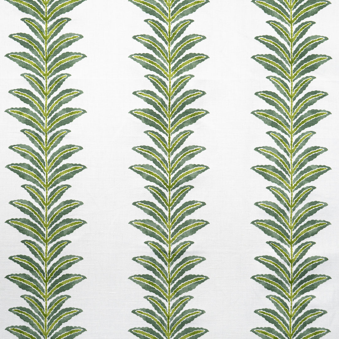 Alder # 638 Green by Maxwell Designer Fabric Color Theory-Vol. X Juniper 59% COTTON, 41% LINEN INDIA V-3" H-6.5" 54" - Swanky Fabrics -