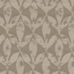 Ava Driftwood by Norbar Designer Fabric SENSATION 100% POLYESTER INDIA 19"V 9 1/2"H 54 - Swanky Fabrics -