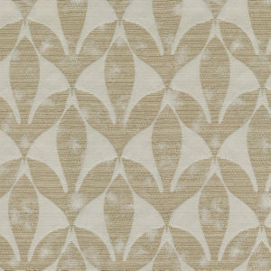 Ava Sandstone by Norbar Designer Fabric SENSATION 100% POLYESTER INDIA 19"V 9 1/2"H 54 - Swanky Fabrics -