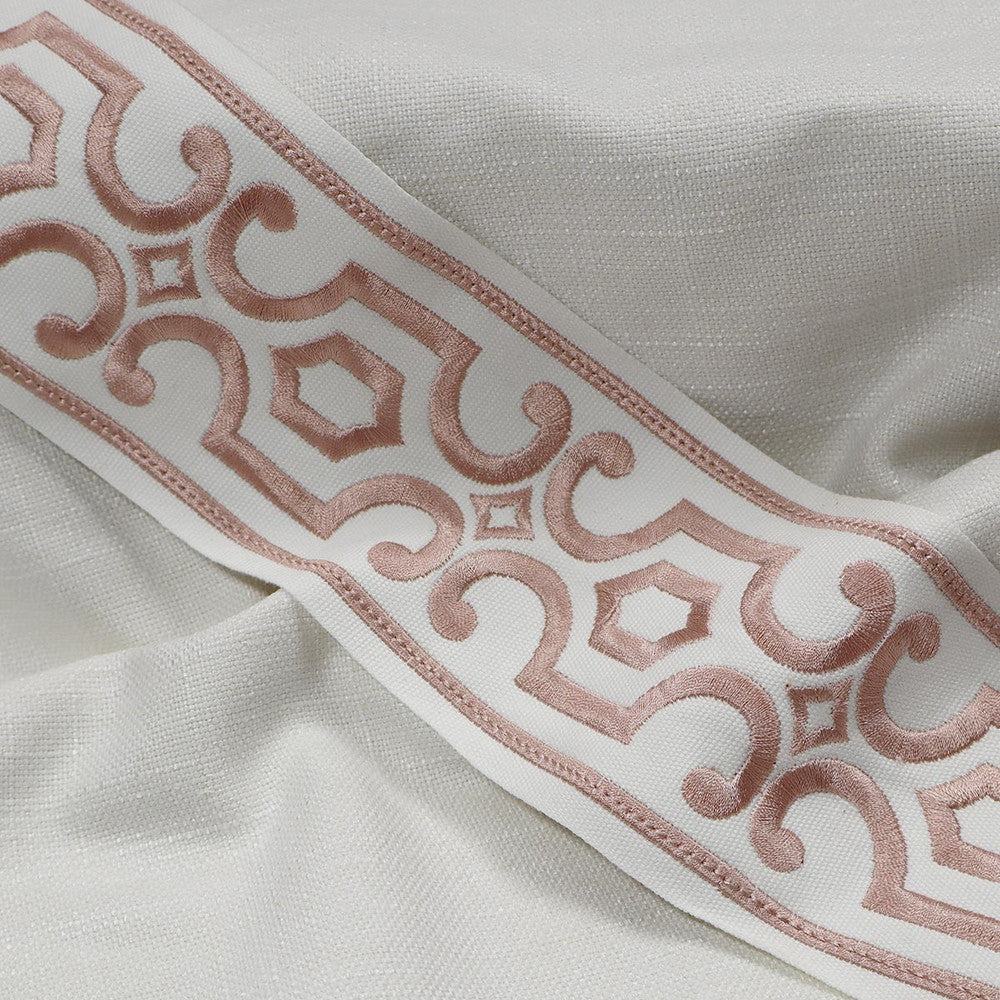 Avebury Emb Tape Petal by Magnolia Designer Trim - 100% Cotton, Emb Viscose India Horizontal: and Vertical: 4 - Swanky Fabrics -