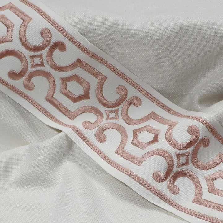 Avebury Emb Tape Petal by Magnolia Designer Trim - 100% Cotton, Emb Viscose India Horizontal: and Vertical: 4 - Swanky Fabrics -