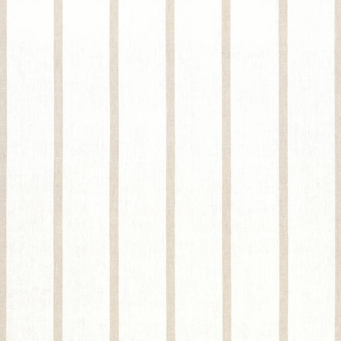 Sailing Stripe Beige and White AW15133 by Anna French Fabric Anna French Fabric Sailing Stripe Beige and White AW15133Fabric Antilles Fabric Book 100% Linen INDIA </p><p>Repeat: V: - 54 - Fabric Carolina -