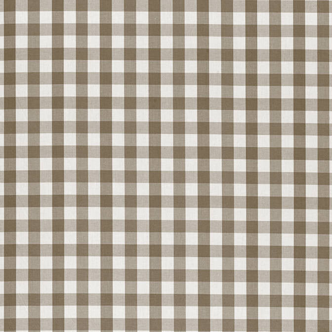 Saybrook Check Brown AW15144 by Anna French Fabric Anna French Fabric Saybrook Check Brown AW15144Fabric Antilles Fabric Book 100% Cotton INDIA </p><p>Repeat: V: 4 54 - Fabric Carolina -