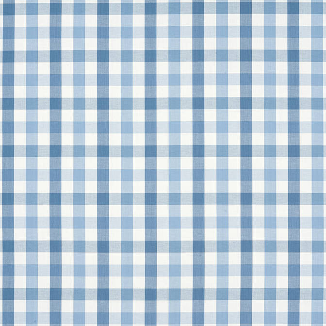 Saybrook Check Light Blue AW15147 by Anna French Fabric Anna French Fabric Saybrook Check Light Blue AW15147Fabric Antilles Fabric Book 100% Cotton INDIA </p><p>Repeat: V: 4 54 - Fabric Carolina -
