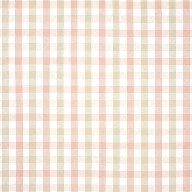 Saybrook Check Pink and Beige AW15149 by Anna French Fabric Anna French Fabric Saybrook Check Pink and Beige AW15149Fabric Antilles Fabric Book 100% Cotton INDIA </p><p>Repeat: V: 4 54 - Fabric Carolina -