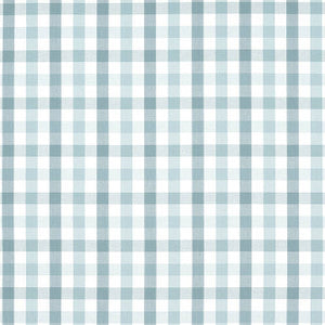 Saybrook Check Spa Blue AW15150 by Anna French Designer Fabric