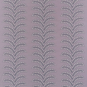 Frondescence Embroidery Lavender AW16100 by Thibaut Designer Fabric