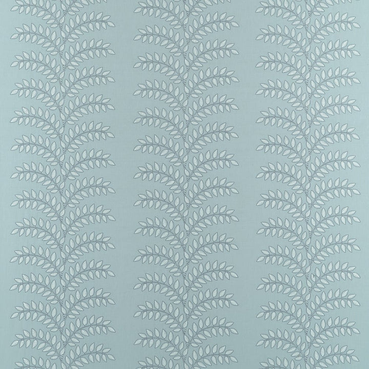 Frondescence Embroidery Robin's Egg AW16102 by Thibaut Fabric Thibaut Fabric Frondescence Embroidery Robin's Egg AW16102Fabric SOLEIL U.S.A </p><p>Repeat: H: 16.75 in (42.55 cm), V: 3.75 (9.53 cm) 51.5 in  (130.81 cm) - Fabric Carolina -