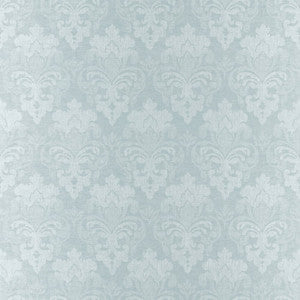 Darcey Damask Soft Blue AW16120 by Thibaut Designer Fabric