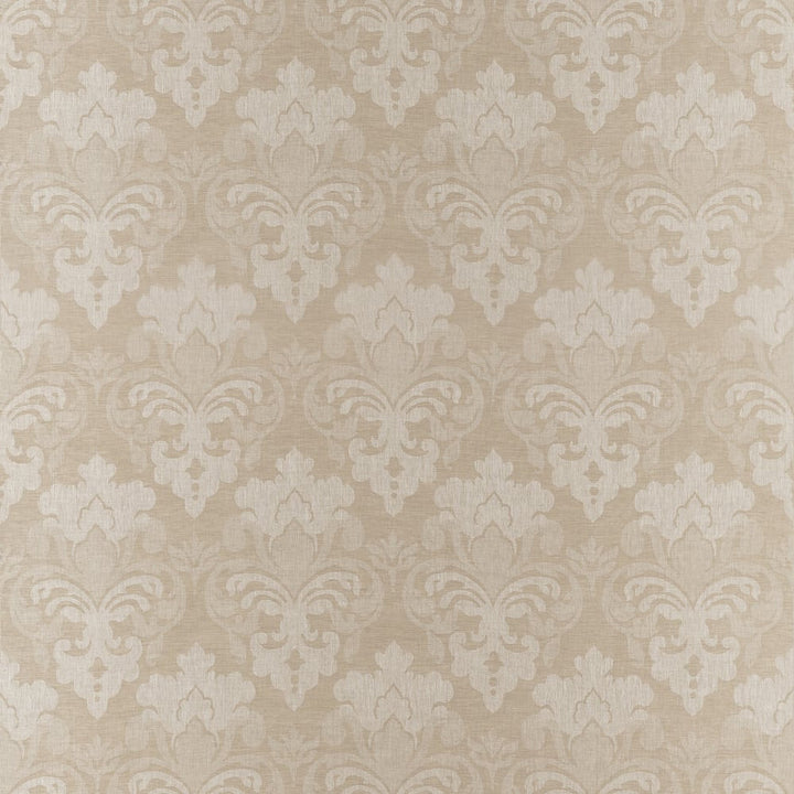 Darcey Damask Beige AW16121 by Thibaut Fabric Thibaut Fabric Darcey Damask Beige AW16121Fabric SOLEIL U.S.A </p><p>Repeat: H: 13.5 in (34.29 cm), V: 24.5 (62.23 cm) 54 in  (137.16 cm) - Fabric Carolina -