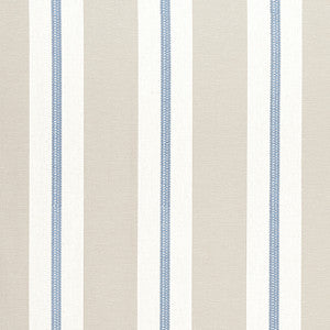 Alden Stripe Embroidery Sky AW24531 by Anna French Designer Fabric