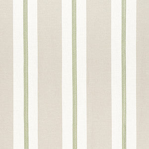 Alden Stripe Embroidery Sage AW24532 by Anna French Designer Fabric