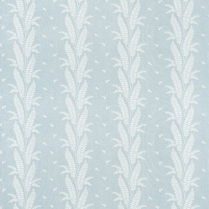 Ensbury Fern Soft Blue AW57825 by Anna French Fabric Anna French Fabric Ensbury Fern Soft Blue AW57825Fabric Bristol Fabric Book 66% Linen, 34% Cotton INDIA </p><p>Repeat: V: 7 54 - Fabric Carolina -