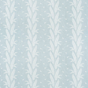 Ensbury Fern Soft Blue AW57825 by Anna French Designer Fabric