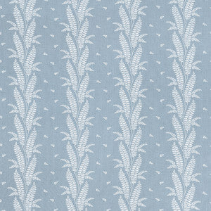 Ensbury Fern Blue AW57827 by Anna French Designer Fabric