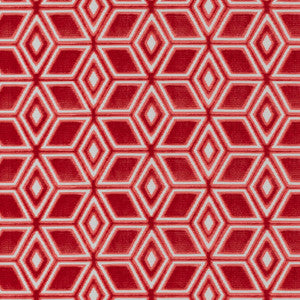 Jardin Maze Velvet Coral AW72985 by Anna French Designer Fabric