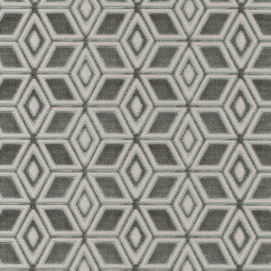 Jardin Maze Velvet Bark AW72988 by Anna French Designer Fabric