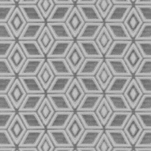 Jardin Maze Velvet Grey AW72989 by Anna French Designer Fabric