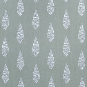 Manor Embroidery Sage AW73007 by Anna French Designer Fabric