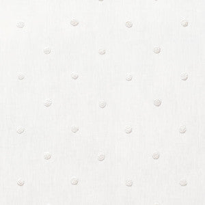 French Knot Embroidery White AW73010 by Anna French Designer Fabric